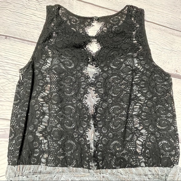 ANTHROPOLOGIE ELEVENSES lace medley jumpsuit, size 2 - Picture 11 of 16